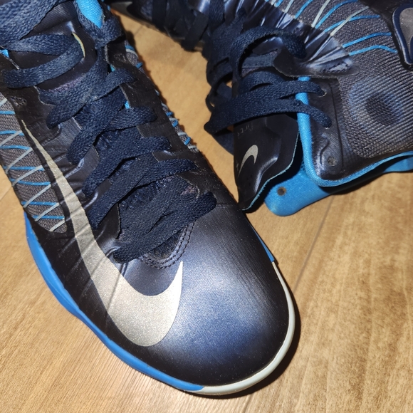 2012 Lunar Hyperdunk 2012+ | Black Blue Glow | Size M8 - Picture 4 of 9